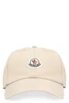 Moncler Logo-patch Baseball Cap In Beige