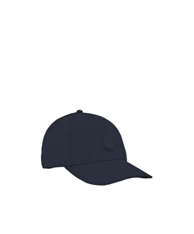 Moncler Logo Baseball Cap In Black
