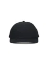 Moncler Logo Baseball Cap In Black  