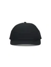 Moncler Logo Baseball Cap In Black