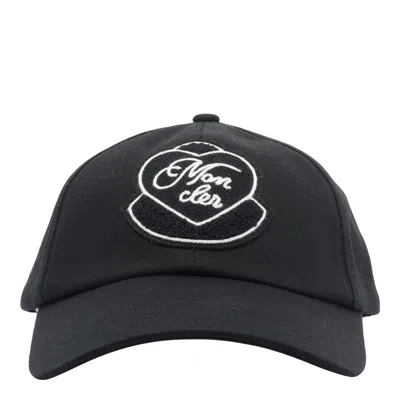 MONCLER LOGO BASEBALL CAP
