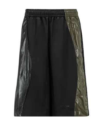MONCLER NYLON LAQUÉ BERMUDA SHORTS