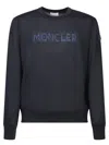 Moncler Lightweight Wool Pullover Sweater In Blue