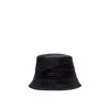 Moncler Logo Bucket Cap In Black