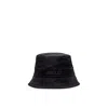 Moncler Logo Bucket Cap Women In Black