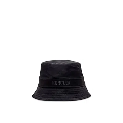 MONCLER MONCLER LOGO BUCKET CAP