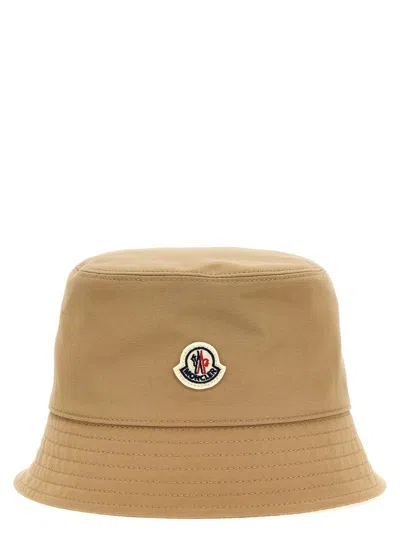 MONCLER MONCLER LOGO BUCKET HAT