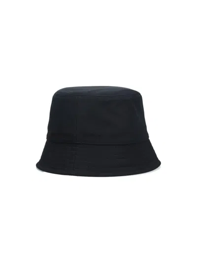 Moncler Logo Bucket Hat In Beige