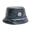 Moncler Logo Bucket Hat In Black