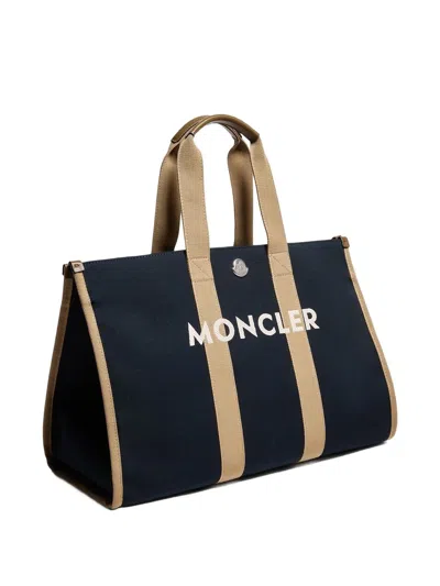 Moncler Logo Canvas Tote Bag