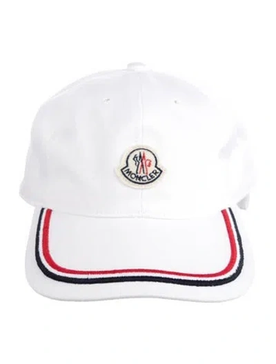 Pre-owned Moncler Logo Cap In White