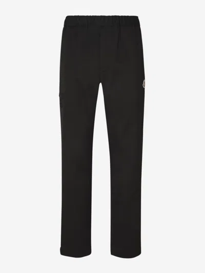 MONCLER MONCLER LOGO CARGO TROUSERS