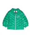 Moncler Logo Casual Jacket In Green