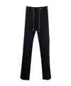 Moncler Logo Casual Pants In Black
