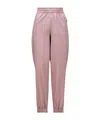 Moncler Elasticated-waist Tapered Track Pants In Pink