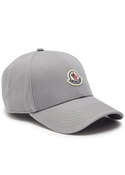 MONCLER MONCLER LOGO COTTON CAP