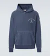 Moncler Sweatshirt With Logo In Blue