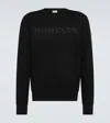 MONCLER LOGO COTTON JERSEY SWEATSHIRT