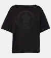 MONCLER LOGO COTTON JERSEY T-SHIRT