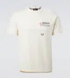 Moncler Grenoble Round Neck T-shirt In White