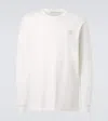 Moncler Off-white Patch Long Sleeve T-shirt In White