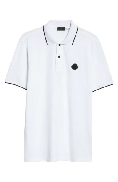 MONCLER MONCLER LOGO COTTON POLO