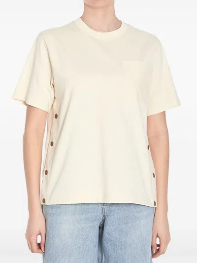 MONCLER MONCLER LOGO COTTON T-SHIRT