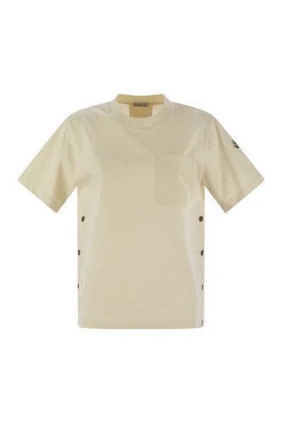 MONCLER MONCLER LOGO COTTON T-SHIRT