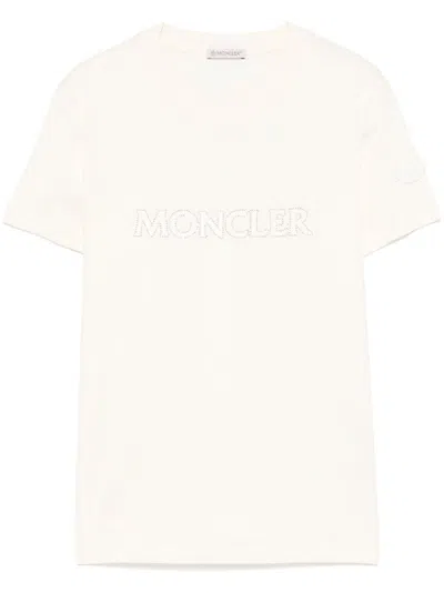 MONCLER MONCLER LOGO COTTON T-SHIRT
