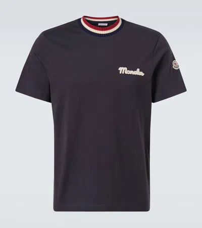 MONCLER LOGO COTTON T-SHIRT