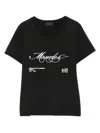 Moncler Logo T-shirt Clothing In Black