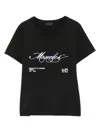 Moncler Logo T-shirt Clothing In Black
