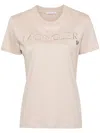 Moncler Classic Crew Neck T-shirt With Raised Branding