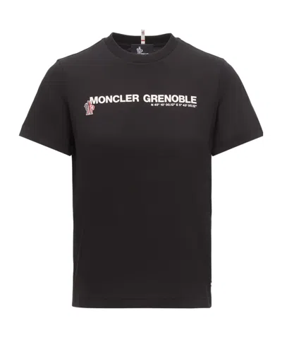 MONCLER MONCLER GRENOBLE LOGO-PRINTED CREWNECK T-SHIRT