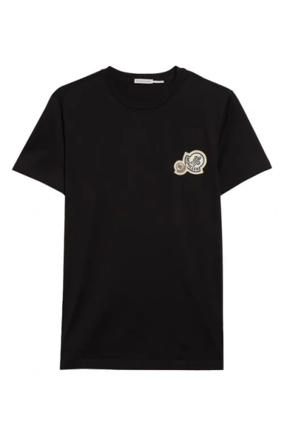 MONCLER MONCLER LOGO COTTON T-SHIRT