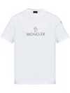 Moncler Logo Short-sleeved T-shirt In White
