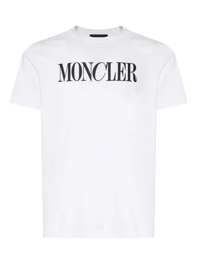 Moncler Short Sleeve T-shirt In White
