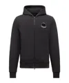 Moncler Logo Hoodie In Black