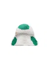 Moncler Logo Crochet Hat In White