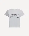 Moncler Logo Crop T-shirt In White