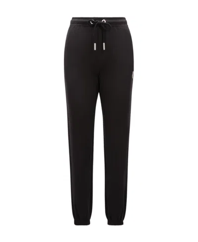 Moncler Logo Decal Sweatpants In Black