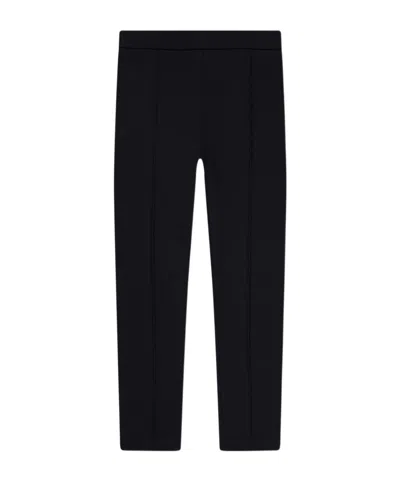 Moncler Kids' Logo Detail Casual Pants In Black