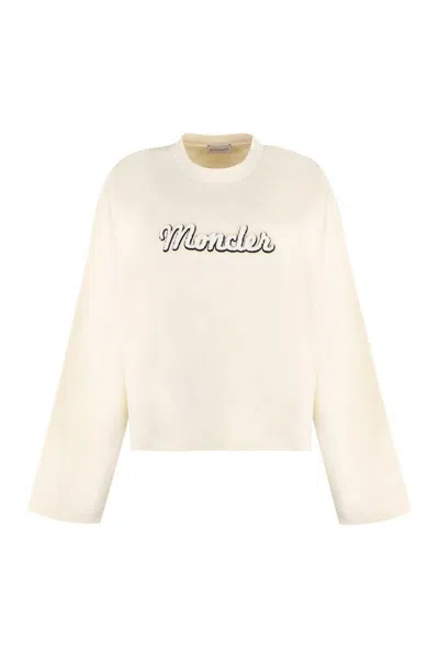 Moncler Logo Detail Cotton Sweatshirt