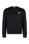 MONCLER LOGO DETAIL COTTON SWEATSHIRT