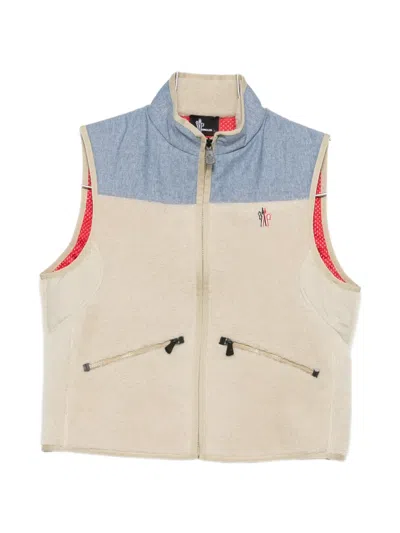 Moncler Logo-detail Gilet In Multi