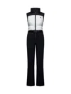 Moncler Black And White Down-filled Ski Suit