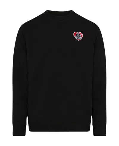 MONCLER LOGO DETAILS LONG-SLEEVED SWEATER
