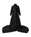 Moncler Logo Down Jacket In Multi