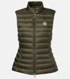Moncler Igens Olive Polyamide Vest In Green