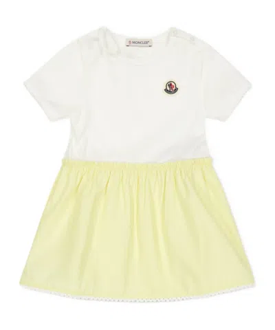 Moncler Kids' Logo Dress In62 In Multi